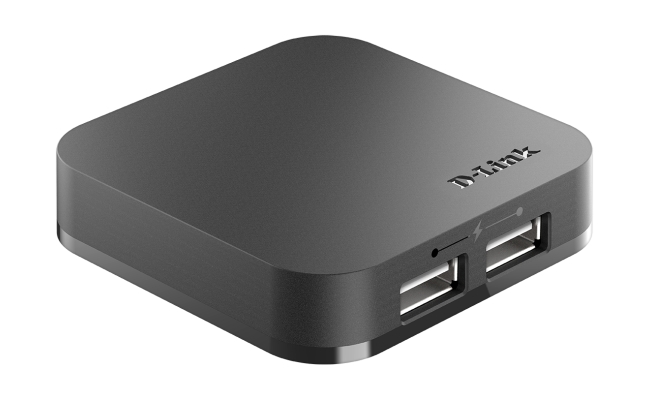 Hub USB D-Link DUB-H4, 4 porturi USB 2.0, negru 20838