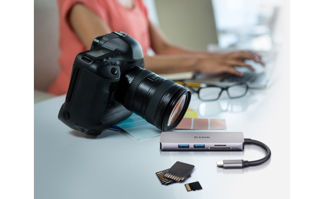 Hub USB D-Link DUB-M530 5-in-1 USB-C 20795