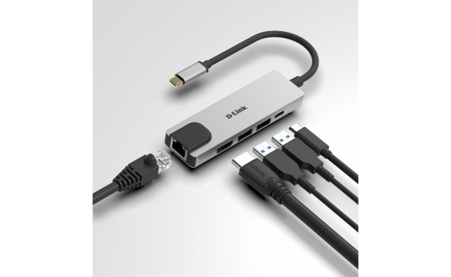 Hub USB DLINK DUB-M520 5-in-1, HDMI/Ethernet si Power Delivery 20777