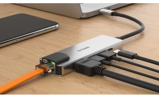 Hub USB DLINK DUB-M520 5-in-1, HDMI/Ethernet si Power Delivery 20778