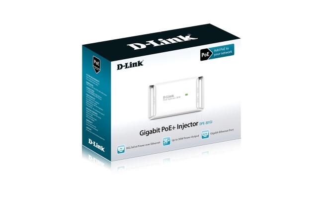 Injector PoE Gigabit D-Link DPE-301GI 20765