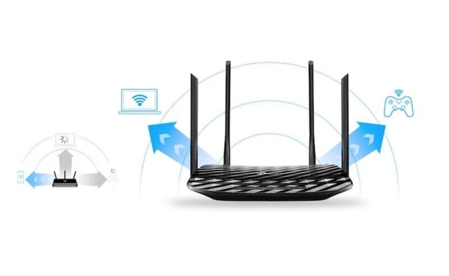 Router Wireless TP-LINK Archer C6, AC1200, Wi-Fi 5, Dual-Band, Gigabit 20737