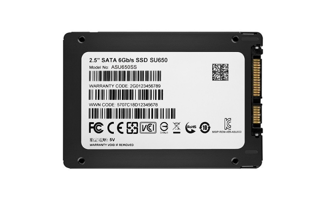 SSD ADATA Ultimate SU650 480GB 2.5" SATA III (ASU650SS-480GT-R) 21089