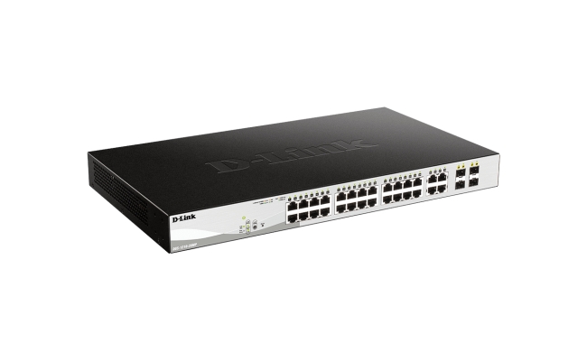 Switch D-link DGS-1210-28MP, 28 Porturi Gigabit, 24 x PoE+ 20825