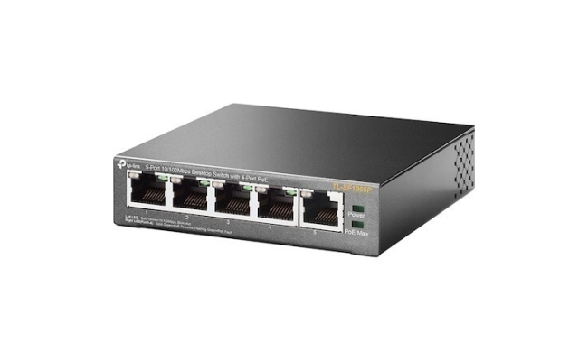 Switch TP-LINK TL-SF1005P, 5 Port, 10/100 Mbps 20710