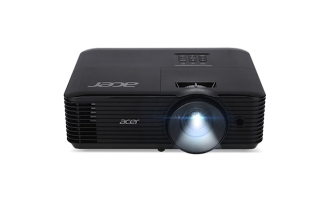 Videoproiector Acer X1328WI, DLP 3D ready, 4000 lumeni, XGA, boxa 3W, Negru...