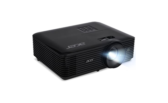 Videoproiector Acer X1328WI, DLP 3D ready, 4000 lumeni, XGA, boxa 3W, Negru...