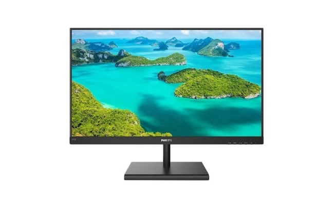 Monitor 23.8" Philips 245E1S/00, IPS, WLED, Anti-Glare, QHD, 4 ms, Negru...
