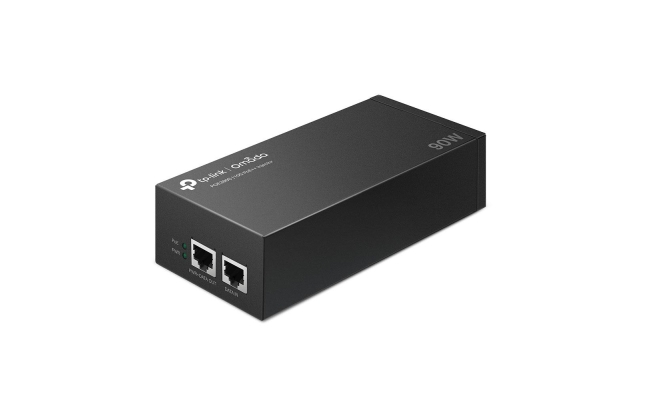 INJECTOR Omada 10G PoE++ TP-LINK POE380S, 2 x porturi 10 Gigabit, compatibil...
