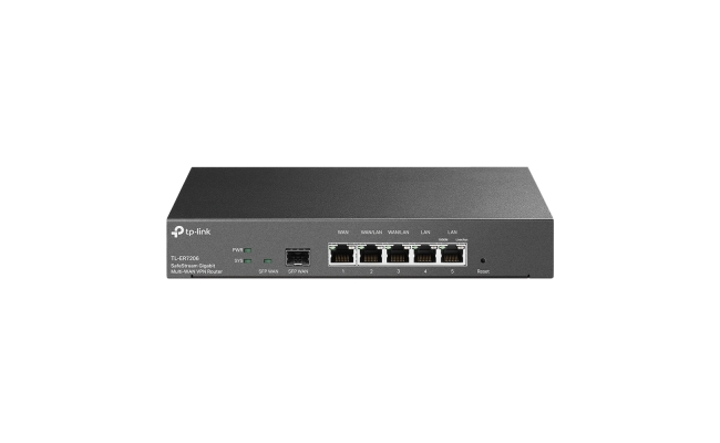 Router Tp-link ER7206, 1 WAN + 2 LAN + 2 WAN/LAN + 1 Gigabit SFP