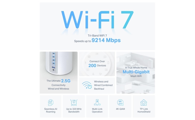 TP-Link Deco BE65 WiFi 7 Mesh 26828