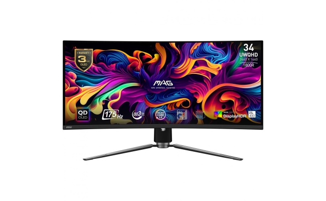 Monitor Gaming MSI 34" MAG 341CQP QD-OLED 30483