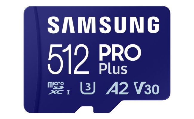 Card de Memorie MicroSDHC PRO PLUS 512GB, Class10/Grade 3 adapter UHS-I...