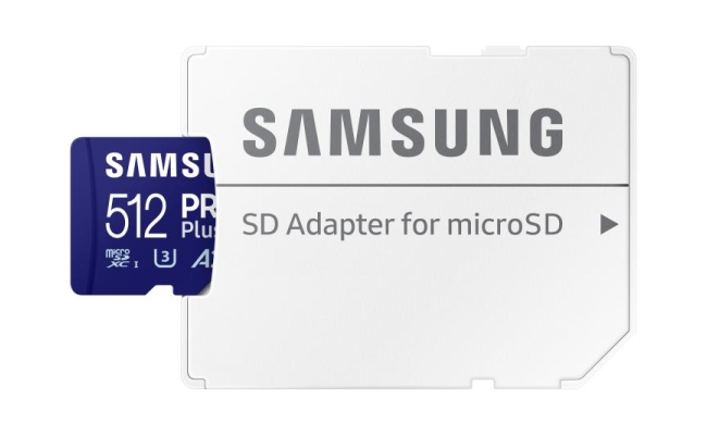 Card de Memorie MicroSDHC PRO PLUS 512GB, Class10/Grade 3 adapter UHS-I...