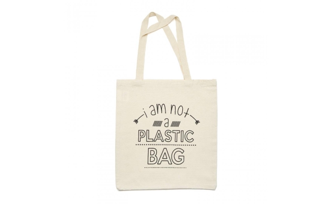 Sacosa Heinner pentru cumparaturi, bumbac cu print (HR-SHPBAG38) 49773