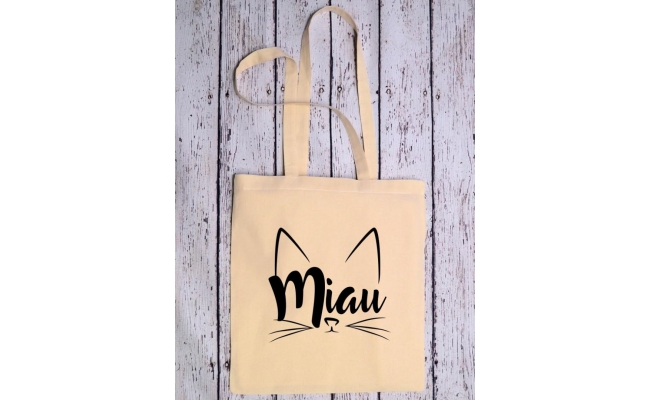 Sacosa Heinner pentru cumparaturi, bumbac cu print (HR-SHPBAG38) 49769