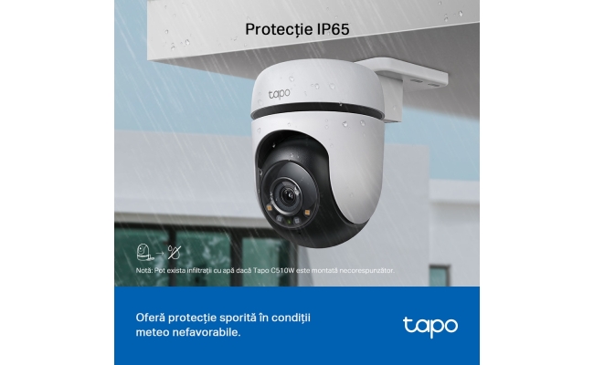 Tapo C510W TP-Link camera IP Exterior, 2K QHD 2560x1440, 360 grade, IP66...
