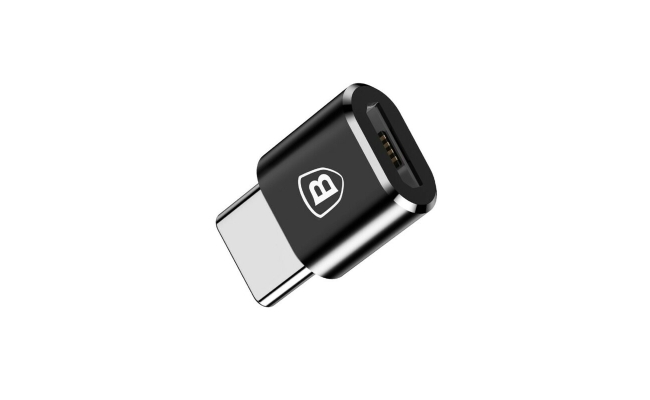 ADAPTOR Baseus CAMOTG-01 Mini Micro, USB Type-C (T) to Micro USB (M), corp...