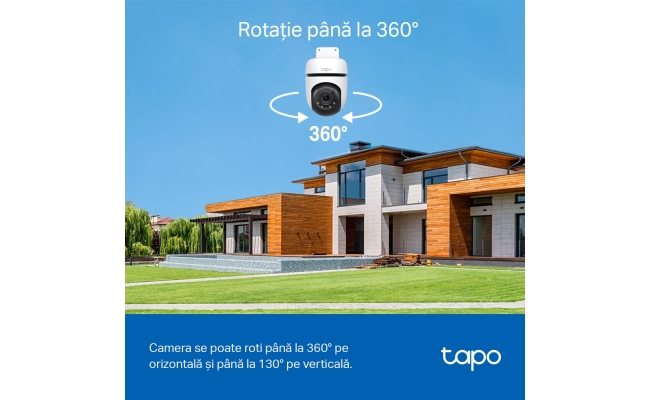 Tapo C510W TP-Link camera IP Exterior, 2K QHD 2560x1440, 360 grade, IP66...
