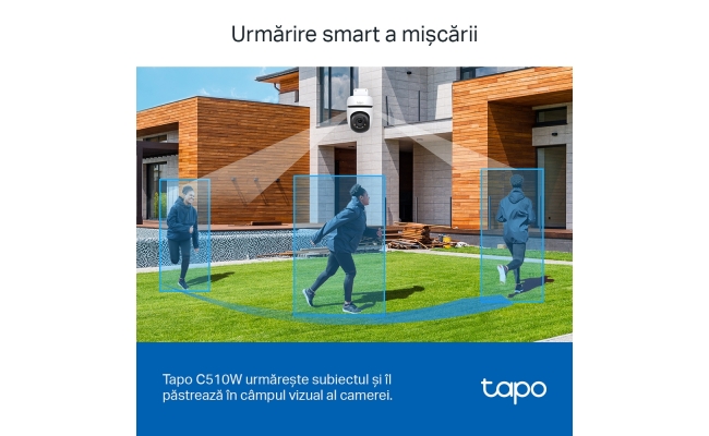 Tapo C510W TP-Link camera IP Exterior, 2K QHD 2560x1440, 360 grade, IP66...