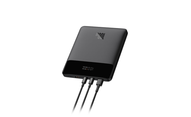 Baterie externa Baseus Blade 20000mAh, PD 100W, ultra thin, 2 x USB; 2 x USB...