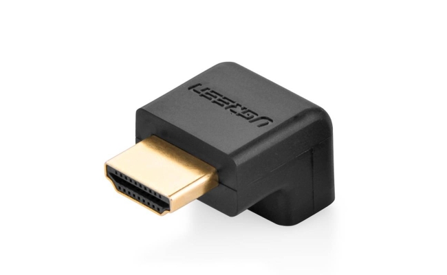 Adaptor Ugreen HD112 HDMI (F) la HDMI (M) 90 grade 51045