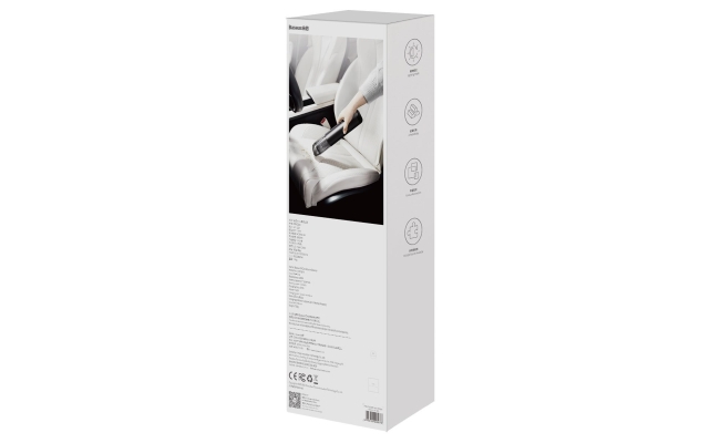 Aspirator de mana Baseus A3 CRXCQA3-0A, filtru HEPA, negru 51179