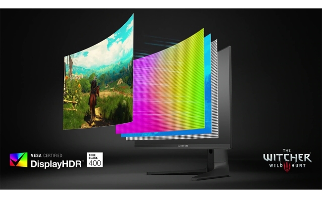 Monitor Gaming curbat Dell Alienware AW3423DWF 34", OLED, Negru 51198