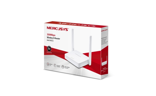 Router Wireless Mercusys N 300 Mbps, MW301R 51224