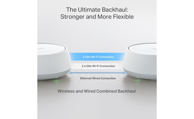 TP-LINK Deco BE25 Wi-Fi 7 Mesh BE5000 (3-Pack) 51389
