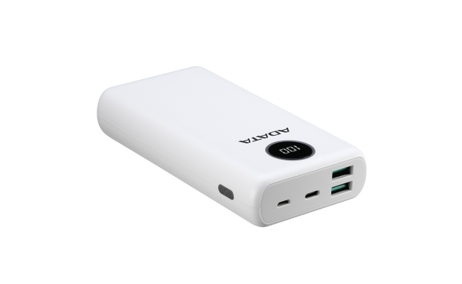 Power bank Adata 20000mAh, Quick Charge 3.0 + PD 18W, 2 x USB & 1 x USB-C...