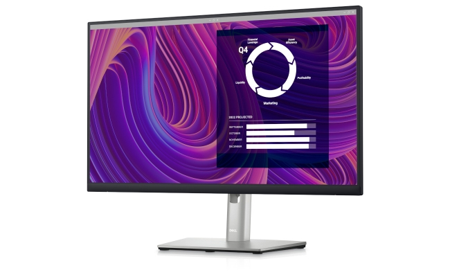 Monitor LED Dell P2423D, 23.8", QHD 2560x1440, HDMI, DisplayPort, Tilt, Pivot...