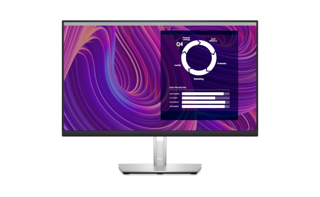 Monitor LED Dell P2423D, 23.8", QHD 2560x1440, HDMI, DisplayPort, Tilt, Pivot