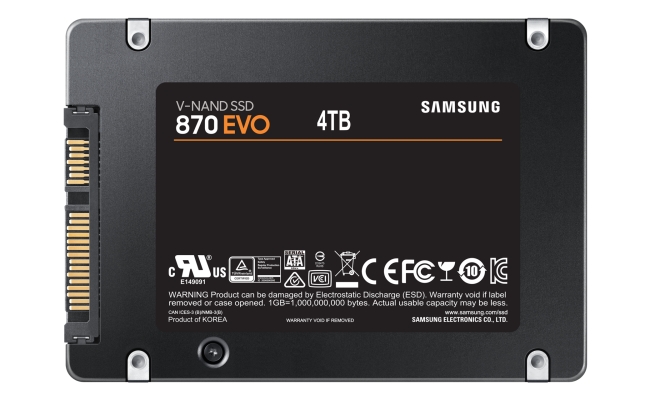 SSD-ul SAMSUNG 870 EVO de 4TB (MZ-77E4T0B/EU) 51024