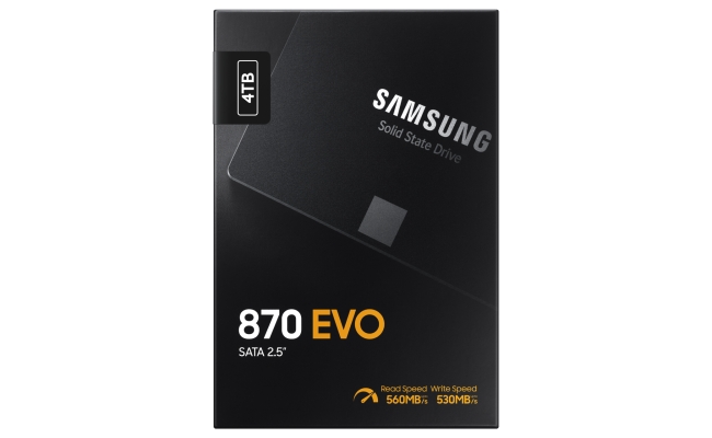 SSD-ul SAMSUNG 870 EVO de 4TB (MZ-77E4T0B/EU) 51025