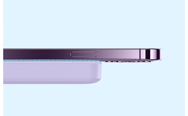 Baseus Magnetic Mini 10000mAh, USB-C 20W MagSafe powerbank (violet) 52066