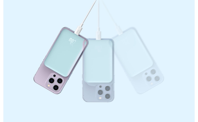 Powerbank Baseus Magnetic Mini 10000mAh 20W MagSafe (albastru) 52050