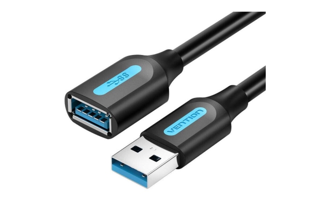 Cablu USB Prelungitor Vention 3.2 Gen 1, 1.5m, 5Gbps