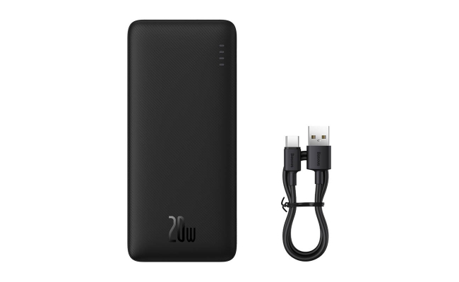 Baseus Airpow, Baterie externa Baseus Airpow 10000mAh, 20W, 1 x USB; 1 x USB...