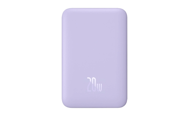 Baseus Magnetic Mini 10000mAh, USB-C 20W MagSafe powerbank (violet) 52056