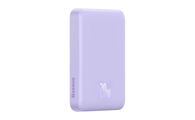 Baseus Magnetic Mini 10000mAh, USB-C 20W MagSafe powerbank (violet) 52055
