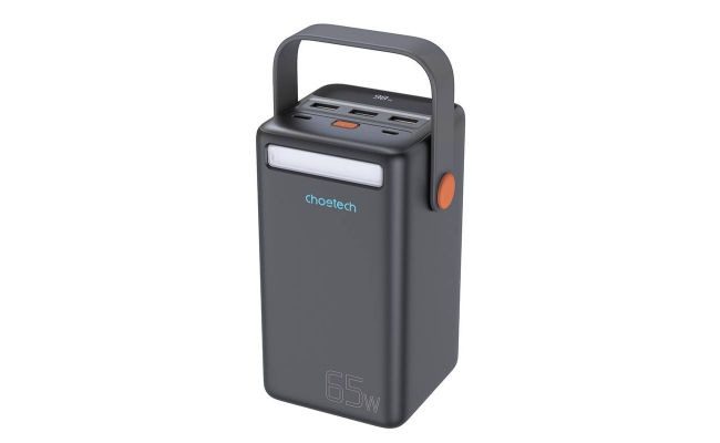 Mini statie de alimentare, powerbank Choetech B664 50000mAh 65W (negru)...