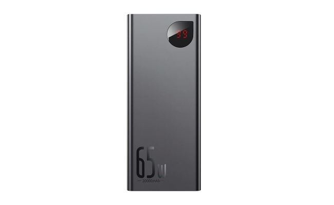 Powerbank 20000mAh Baseus Adaman Metal, PD, QC 3.0, 65W, 2xUSB + USB-C +...