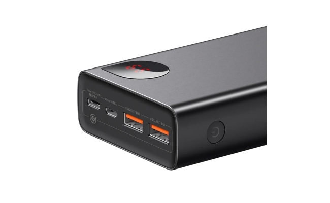 Powerbank 20000mAh Baseus Adaman Metal, PD, QC 3.0, 65W, 2xUSB + USB-C +...