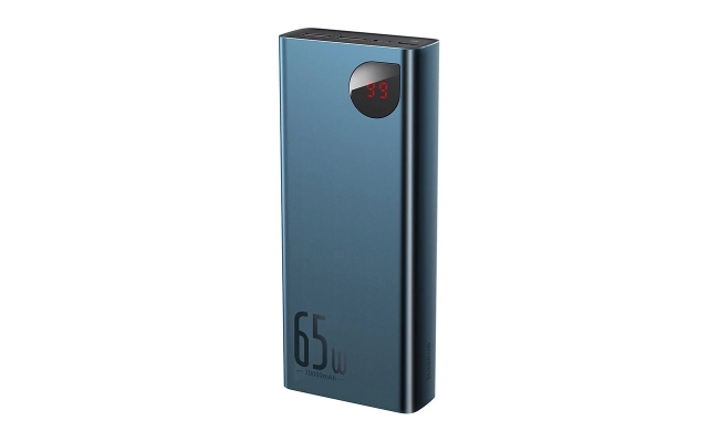 Powerbank Baseus Adaman Metal 20000mAh PD QC 3.0 65W 2xUSB + USB-C + micro...