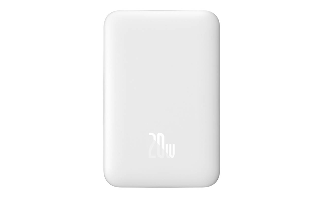 Powerbank Baseus Magnetic, 10000mAh, 20W, MagSafe (alb) 52034