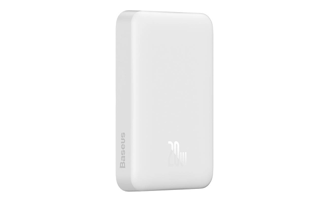 Powerbank Baseus Magnetic, 10000mAh, 20W, MagSafe (alb) 52026