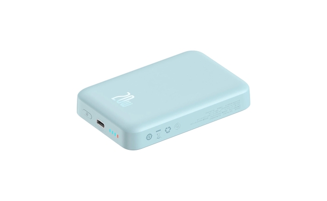Powerbank Baseus Magnetic Mini 10000mAh 20W MagSafe (albastru) 52045