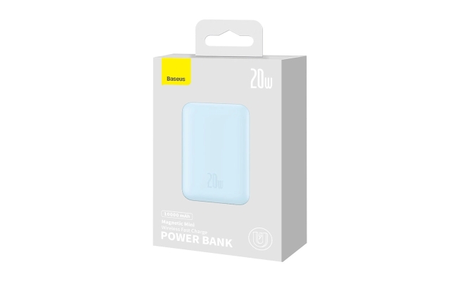 Powerbank Baseus Magnetic Mini 10000mAh 20W MagSafe (albastru) 52047