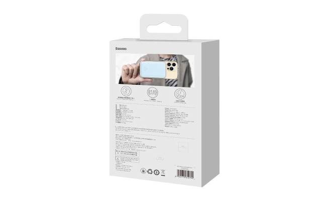 Powerbank Baseus Magnetic Mini 10000mAh 20W MagSafe (albastru) 52048
